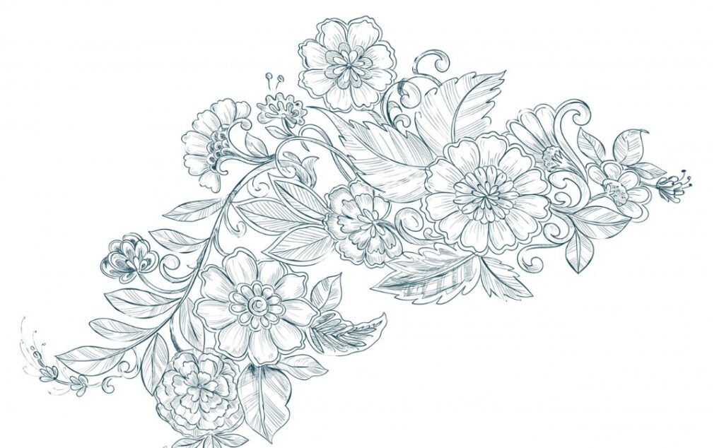 Floral Shoulder Tattoos